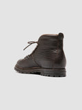 ARTIK 001 - Dark Brown Leather Lace Up Boots - 3