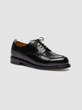 BALATA FLEXI 001 - Black Leather Derby Shoes - thumb image 3,side view