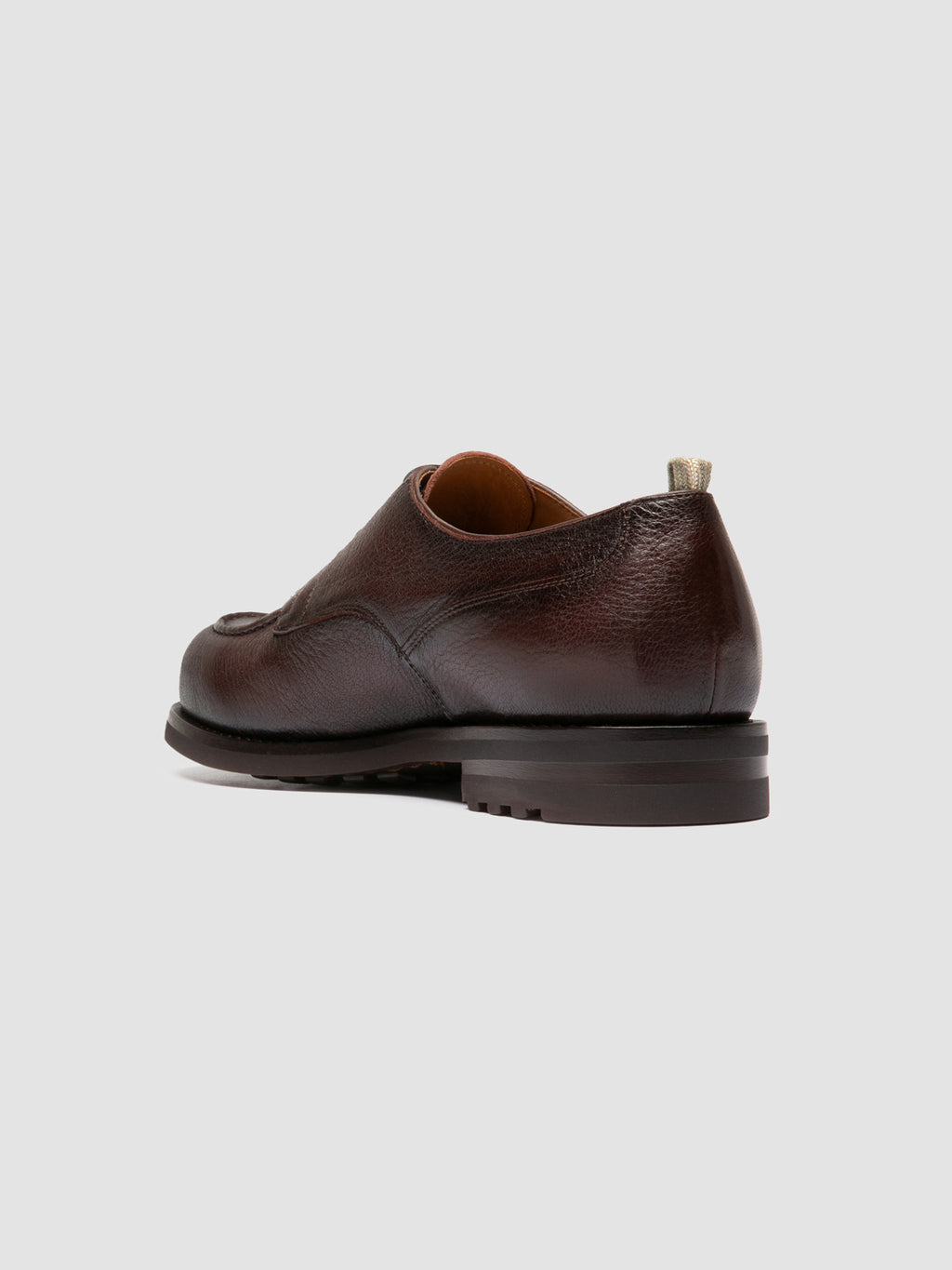 BALATA FLEXI 001 - Brown Leather Lace Up Boots - image 4,side view