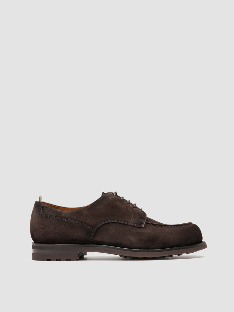 BALATA FLEXI 001 - Brown Suede Lace Up Boots