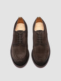 BALATA FLEXI 001 - Brown Suede Lace Up Boots - thumb image 2,side view