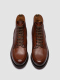 BALATA FLEXI 002 - Brown Leather Lace Up Boots - thumb image 2,side view