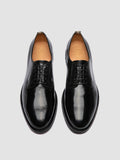 BARITON FLEXI 001 - Black Leather Derby Shoes - thumb image 2,side view