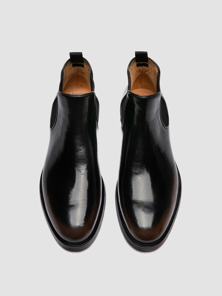 BARITON FLEXI 002 - Brown Leather Chelsea Boots