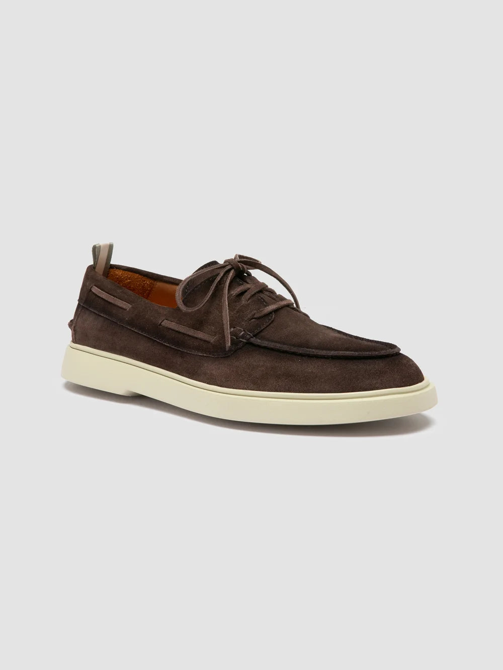 BONES 013 - Brown Suede Boat Shoes - 2