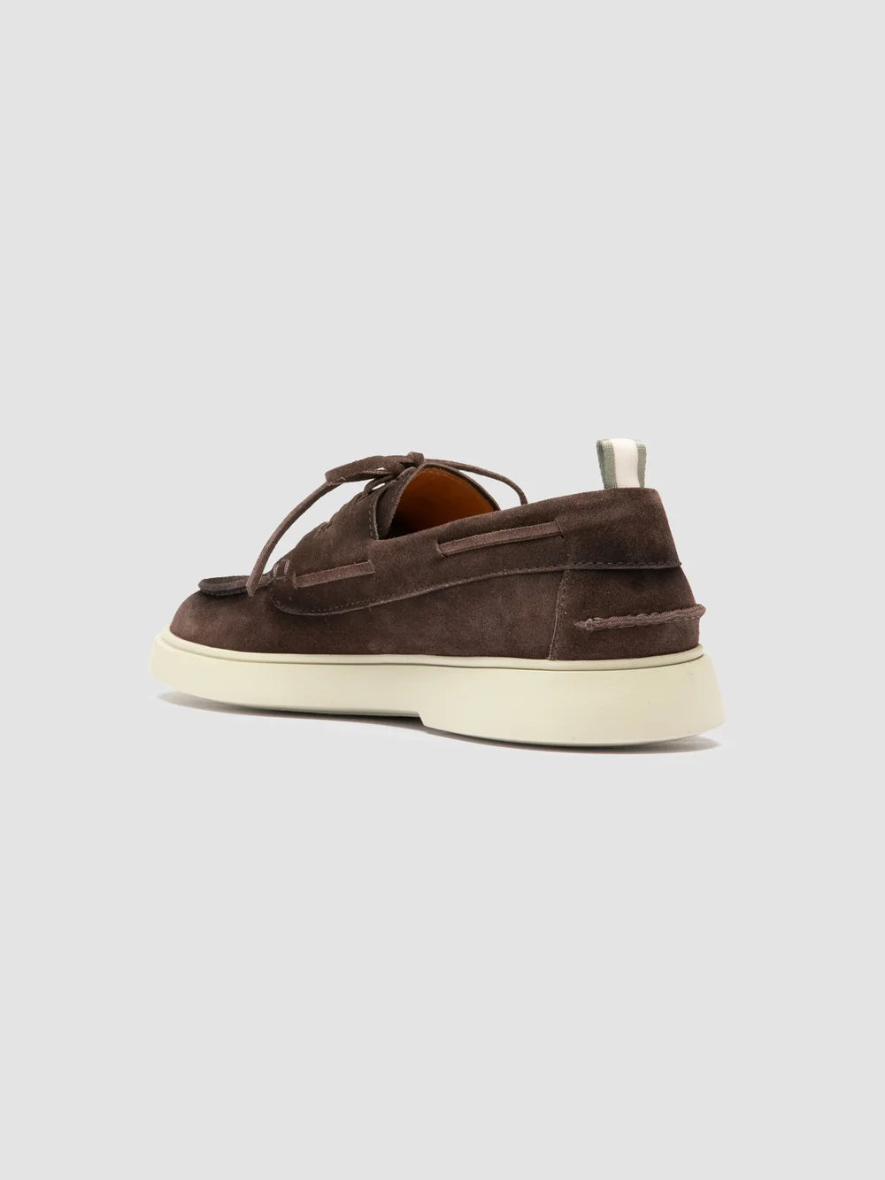 BONES 013 - Brown Suede Boat Shoes - 3