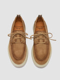 BONES 013 - Camel Suede Boat Shoes - 1