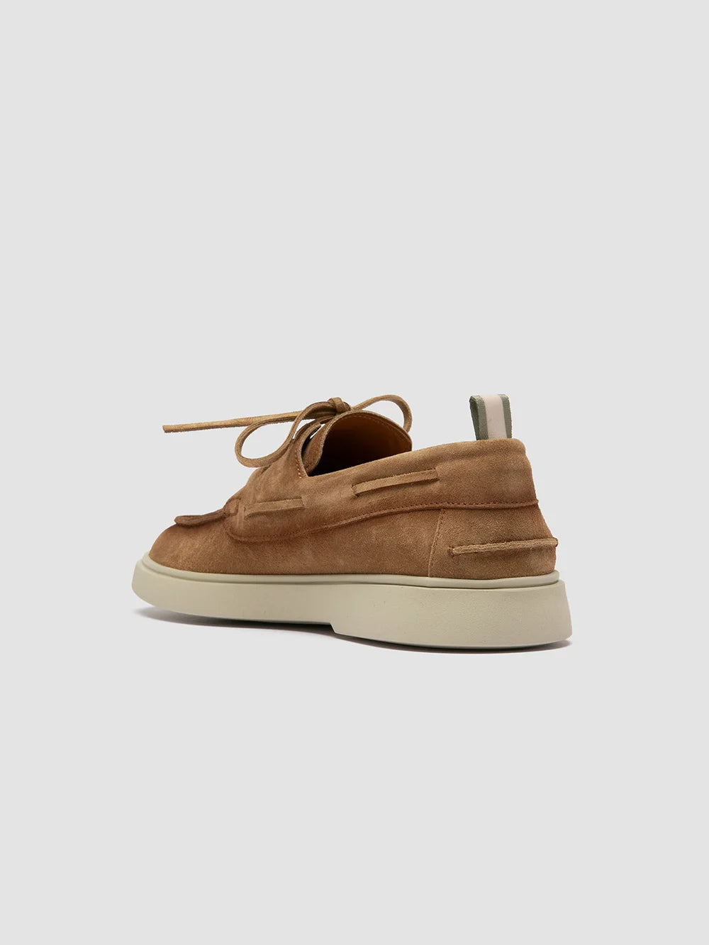 BONES 013 - Camel Suede Boat Shoes - 3