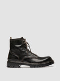BULLA DD LUG 116 - Brown Leather Lace Up Boots - thumb image 1,side view