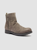 BULLA DD 113 - Taupe Suede Zipped Boots - thumb image 3,side view