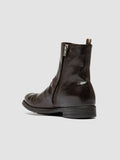 CHRONICLE 058 - Brown Leather Zip Boots - thumb image 3,side view