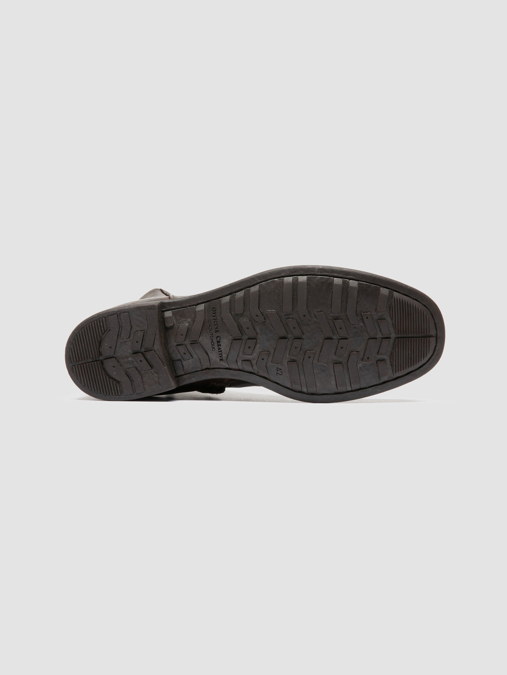CHRONICLE 058 - Brown Leather Zip Boots - image 5,side view