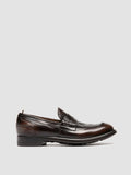 CHRONICLE 056 - Brown Leather Penny Loafers - thumb image 1,side view