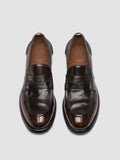 CHRONICLE 056 - Brown Leather Penny Loafers - thumb image 2,side view