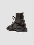 CONCEPT 001 - Brown Leather Zip Boots - thumb image 4,side view