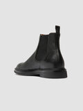 DUDE FLEXI 003 - Black Leather Chelsea Boots - thumb image 4,side view