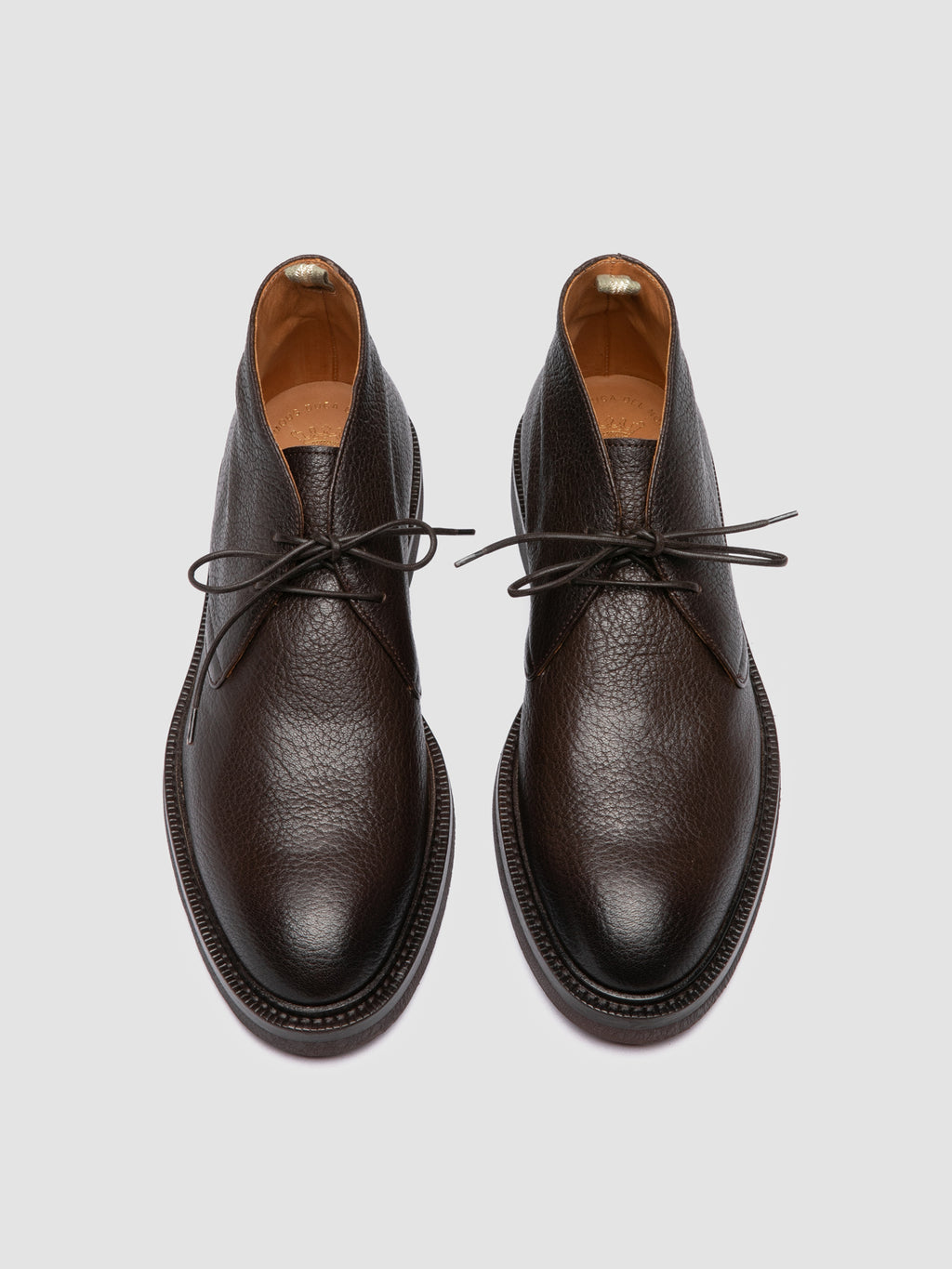 DUDE FLEXI 004 - Brown Suede Chukka Boots - image 2,side view