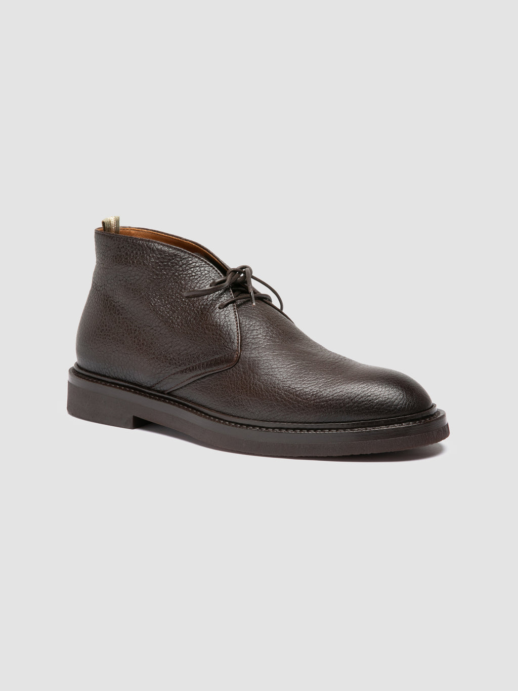 DUDE FLEXI 004 - Brown Suede Chukka Boots - image 3,side view