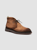 DUDE FLEXI 004 - Brown Suede Chukka Boots - thumb image 3,side view