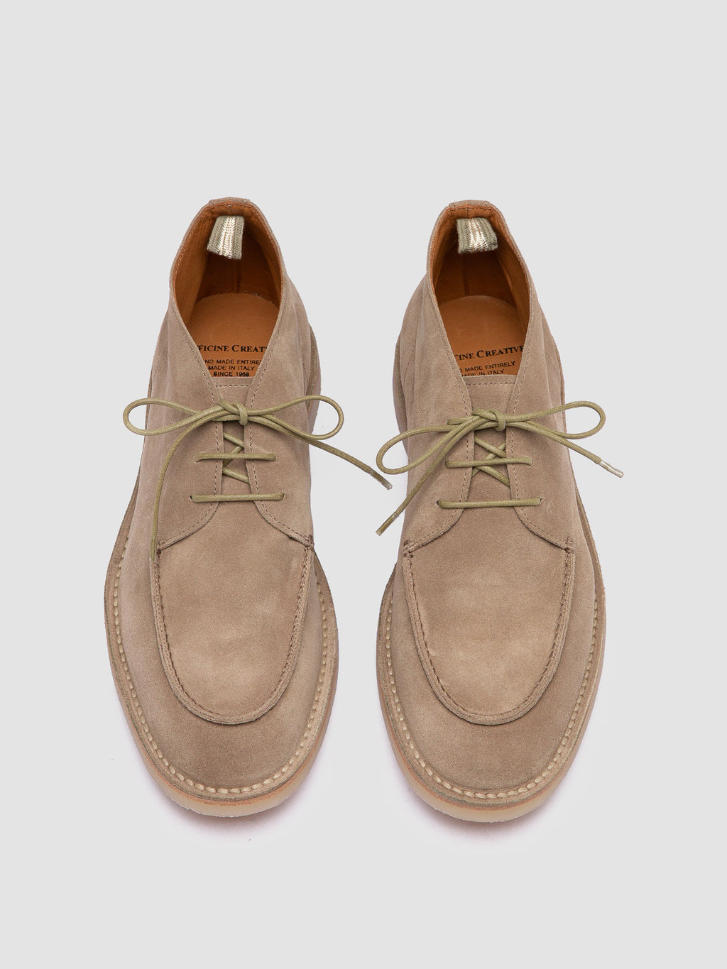 FLEXUS 004 - Beige Suede Chukka Boots