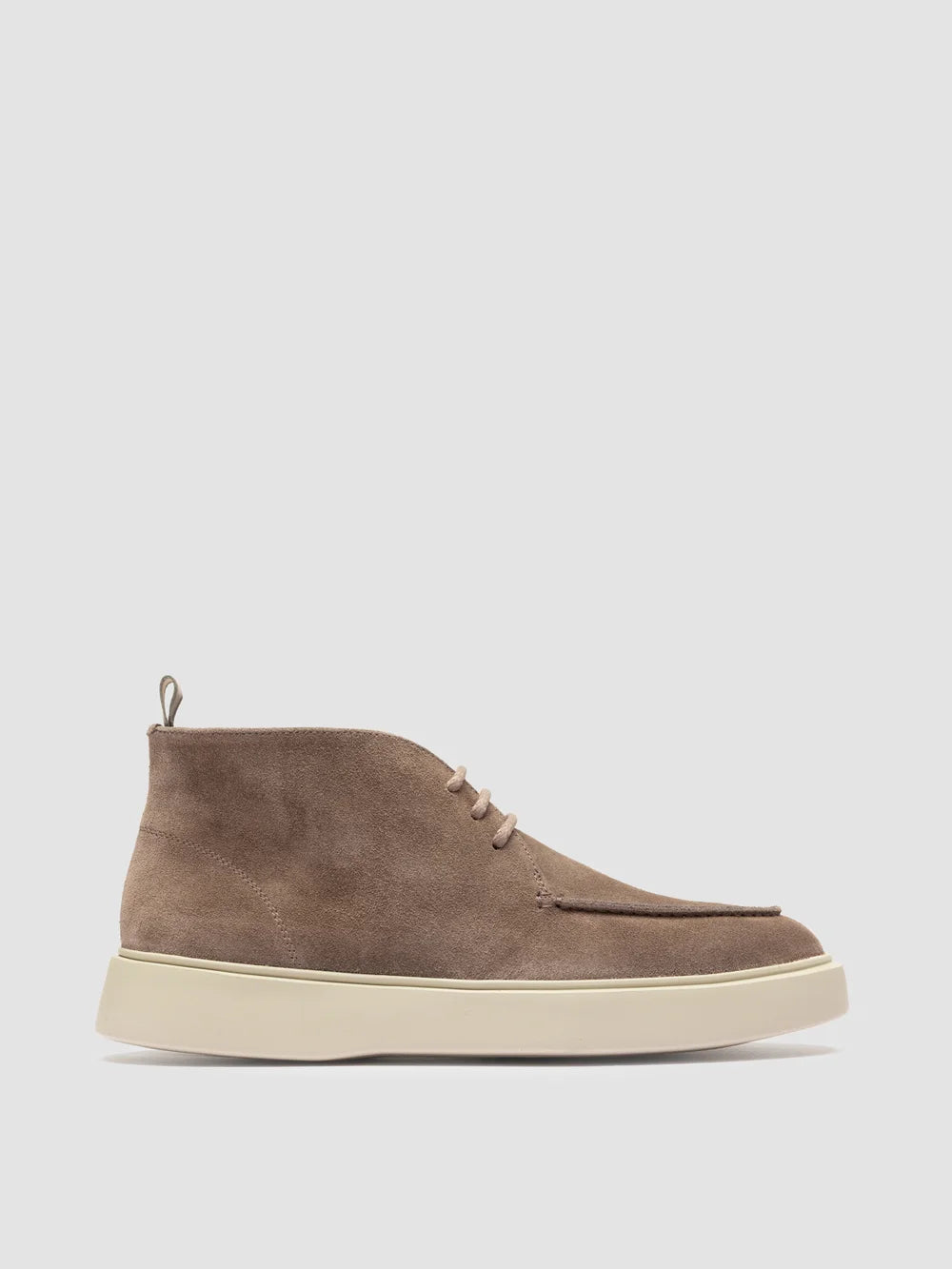 FRAME 002 - Taupe Suede Chukka Boots - image 1,side view