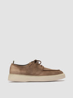 FRAME 019 - Brown Suede Derby Shoes