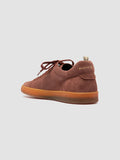 GINNASIO 001 - Brown Suede Sneakers - thumb image 4,side view