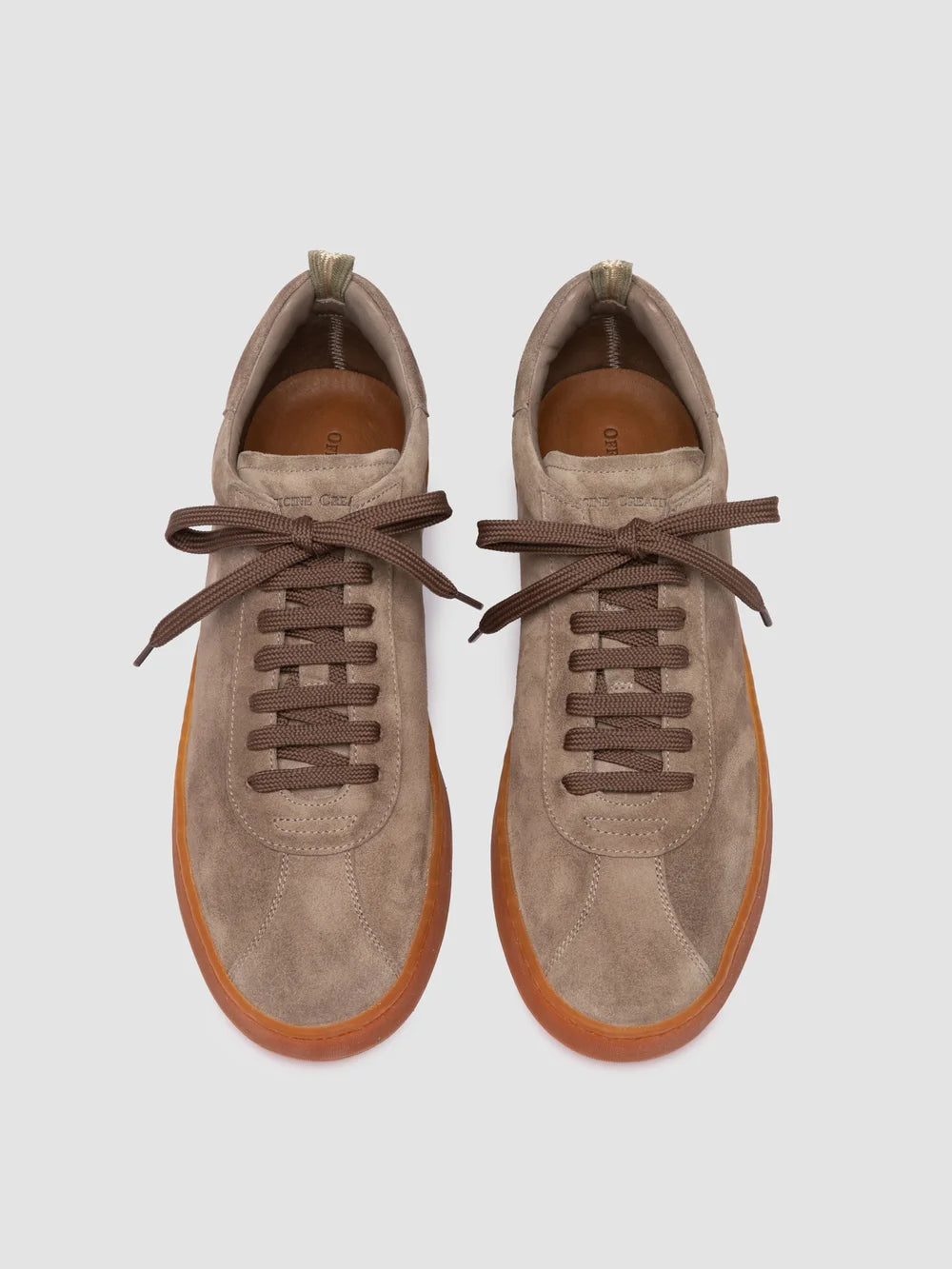 HALO 001 - Taupe Suede Sneakers - 1