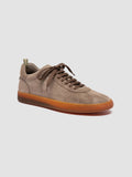 HALO 001 - Taupe Suede Sneakers - 2