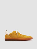 HALO 001 - Yellow Leather and Suede Sneakers - 0