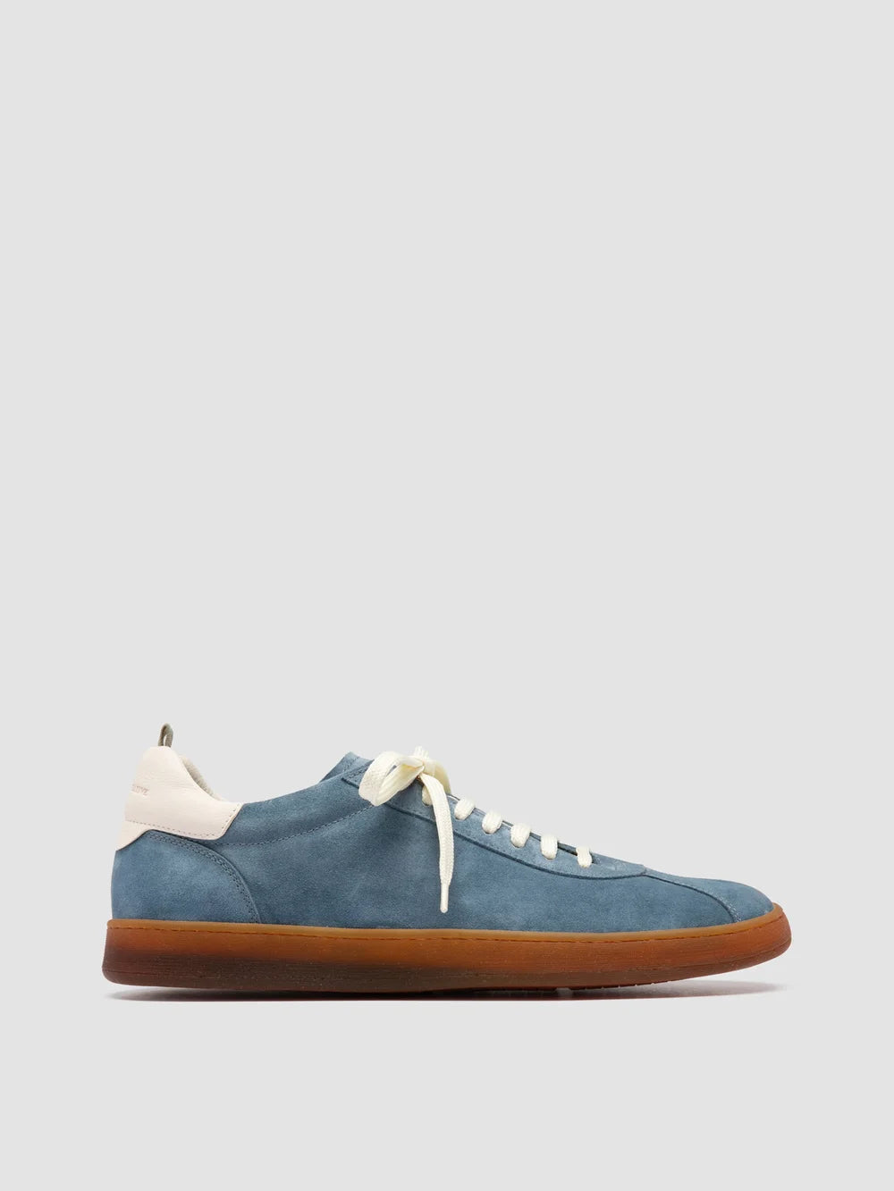 HALO 001 - Blue Leather and Suede Sneakers - 0