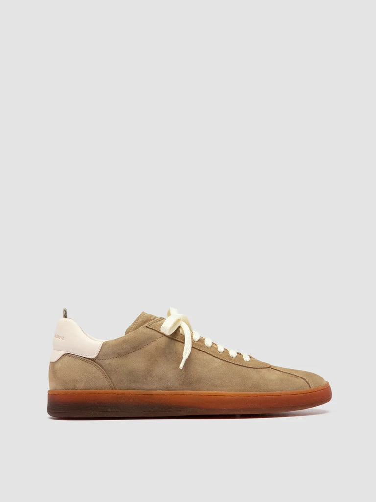 HALO 001 - Brown Leather and Suede Sneakers