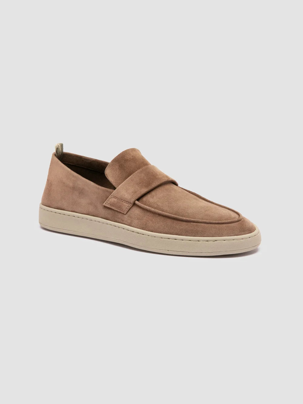 HERBIE 001 - Brown Suede Penny Loafers - 2
