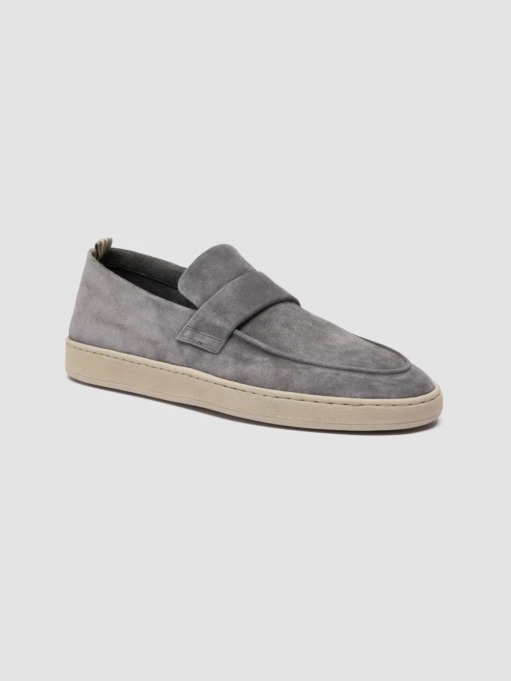 HERBIE 001 - Grey Suede Penny Loafers - 2