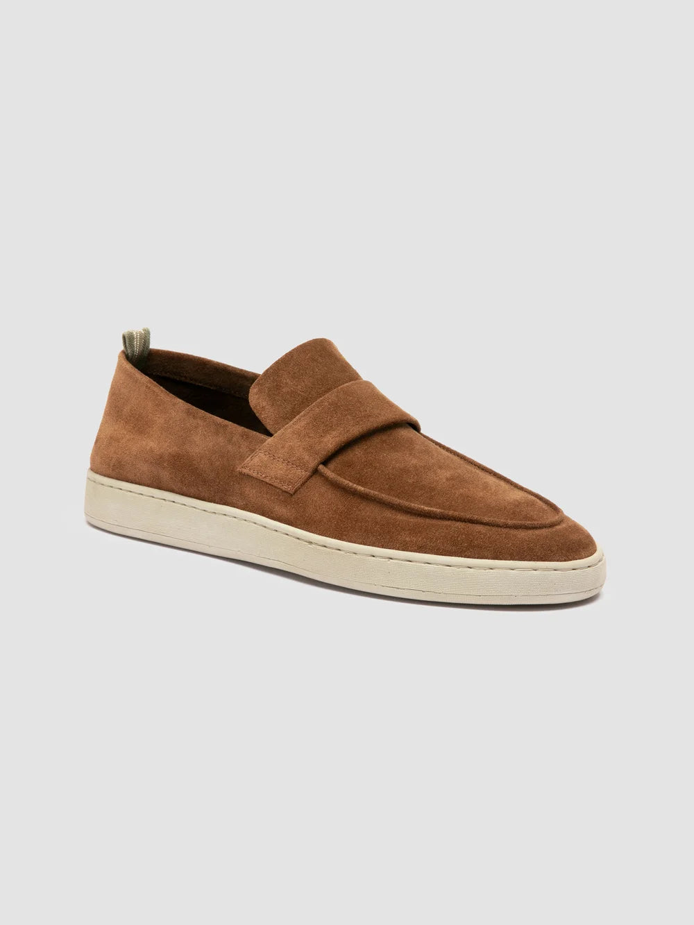 HERBIE 001 - Brown Suede Penny Loafers - 2