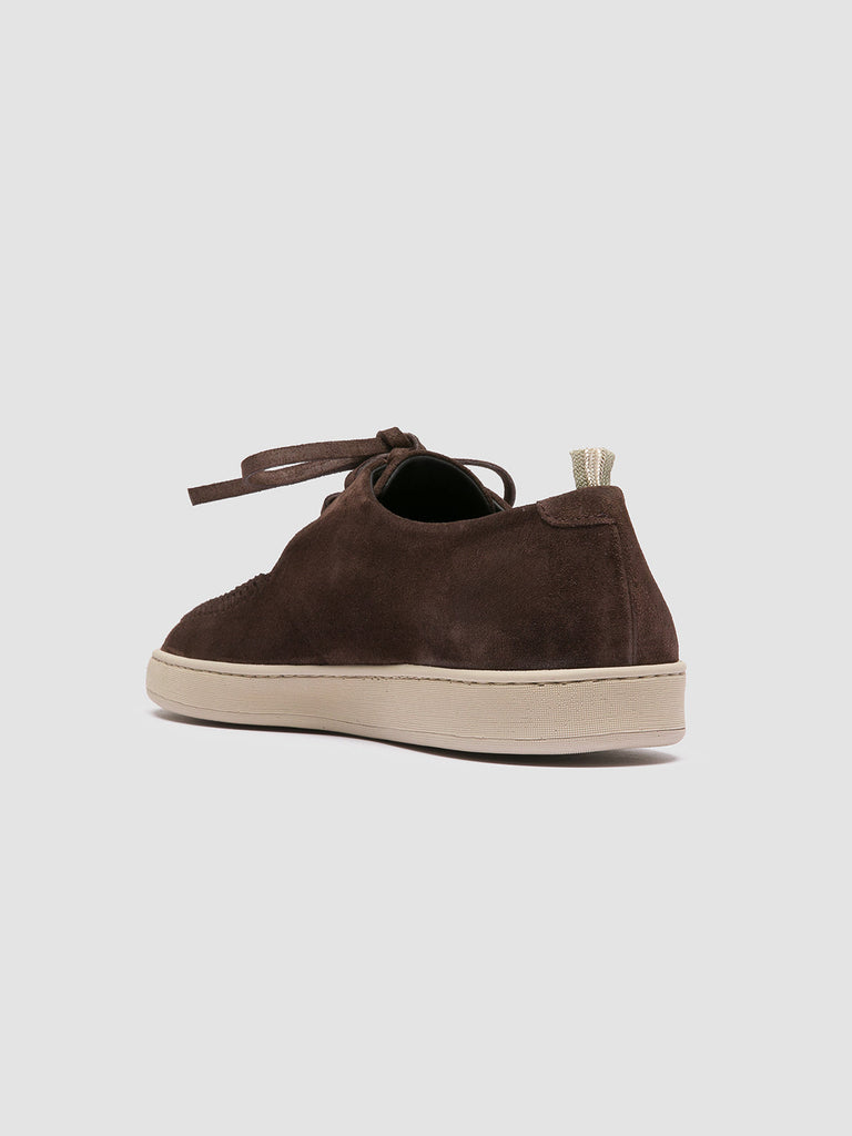 HERBIE 012 - Dark Brown Suede Derby Shoes