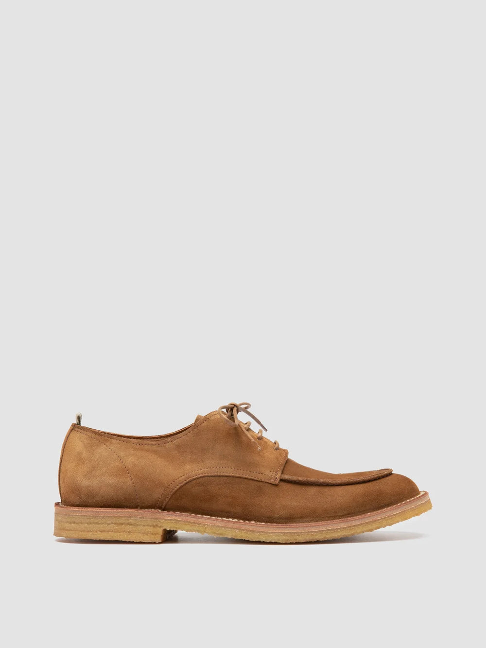HISTORY 001 - Brown Suede Derby Shoes - image 1,side view