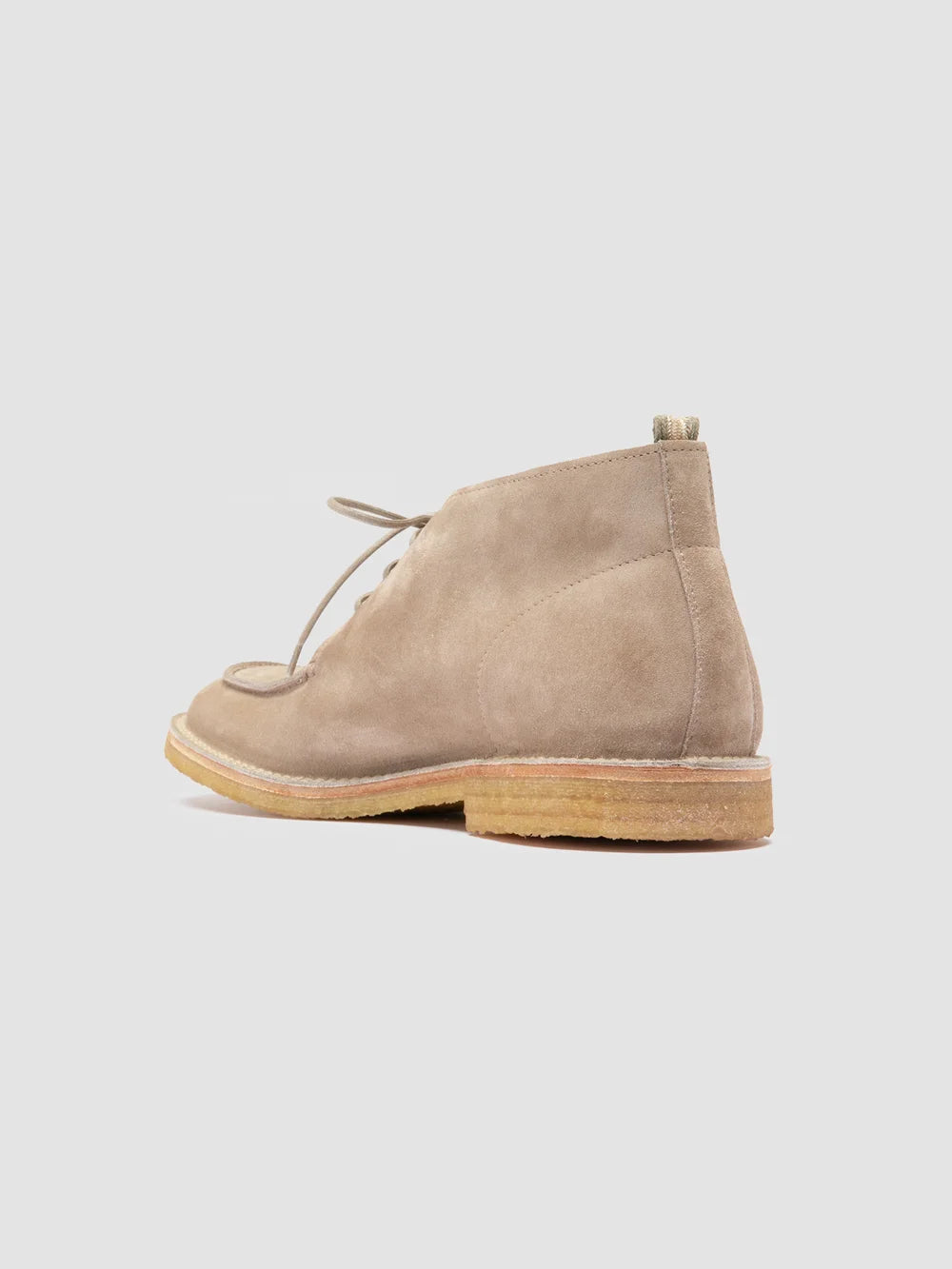 HISTORY 002 - Beige Suede Chukka Boots - image 4,side view
