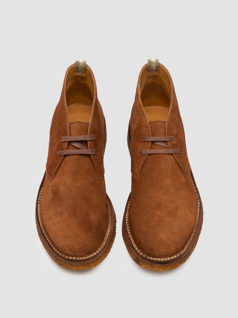 HISTORY 007_W - Brown Suede Chukka Boots