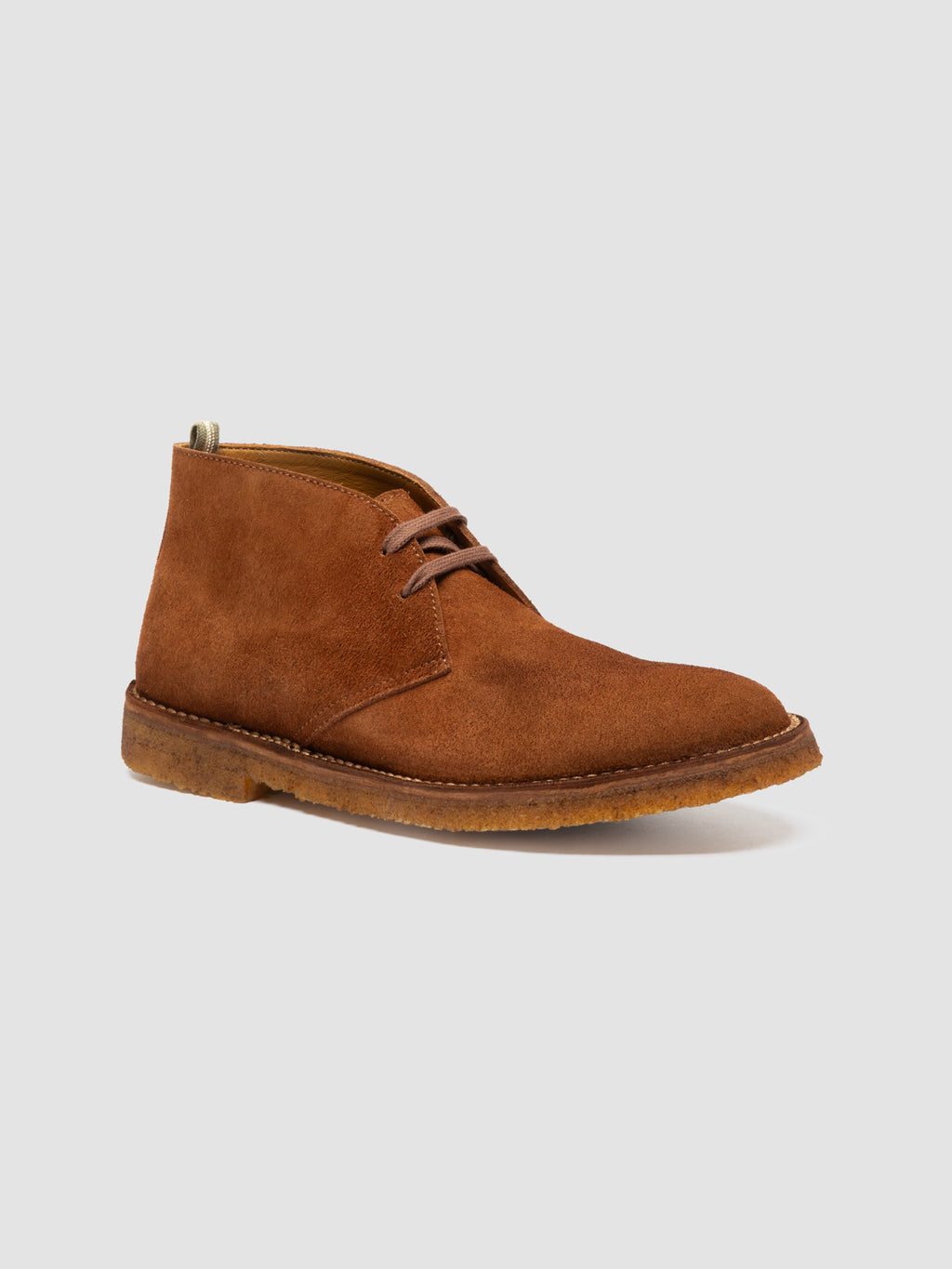 HISTORY 007_W - Brown Suede Chukka Boots - image 3,side view