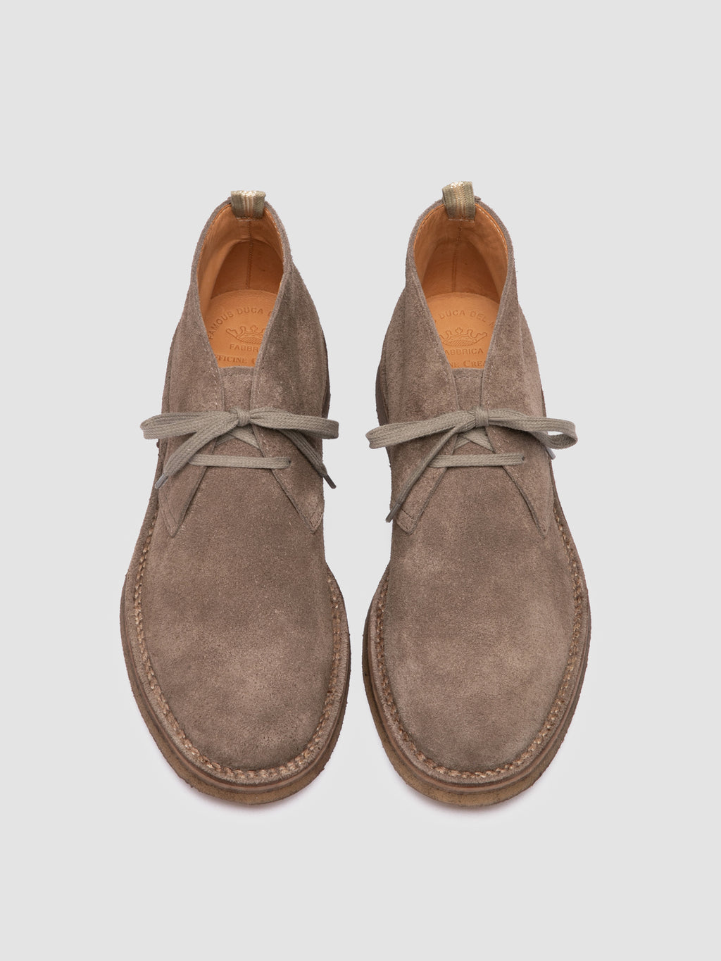 HISTORY 007_W - Taupe Suede Chukka Boots - image 2,side view