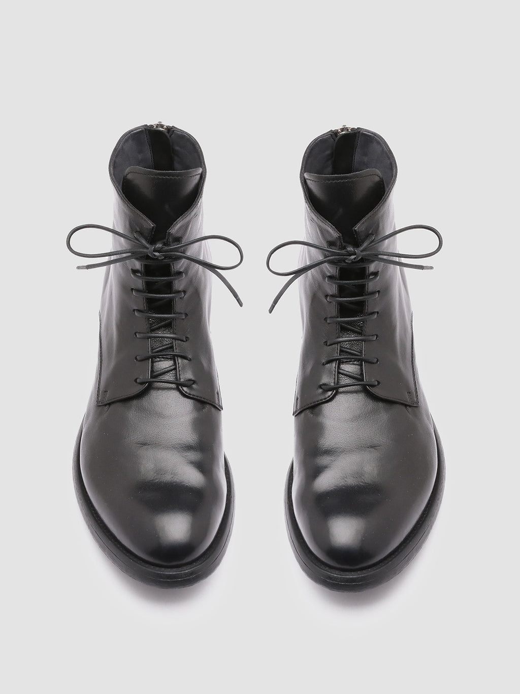 HIVE 016 - Black Leather Boots Men Officine Creative - 2