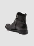 HIVE 036 - Black Leather Ankle Boots - 3