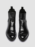 HIVE 063 - Black Leather Chelsea Boots - thumb image 2,side view