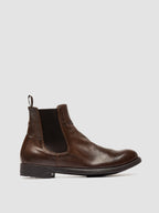 HIVE 063 - Brown Leather Chelsea Boots