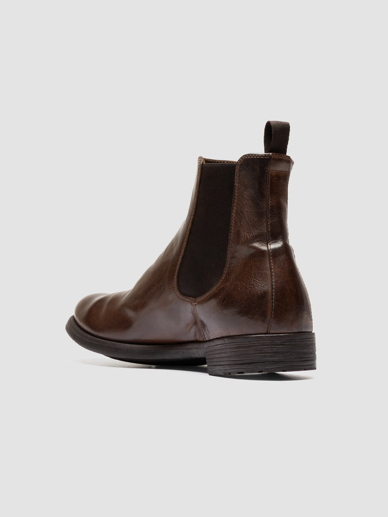 HIVE 063 - Brown Leather Chelsea Boots