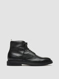 HOPKINS FLEXI 203 - Black Leather Lace-up Boots - 0