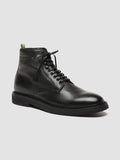 HOPKINS FLEXI 203 - Black Leather Lace-up Boots - 2
