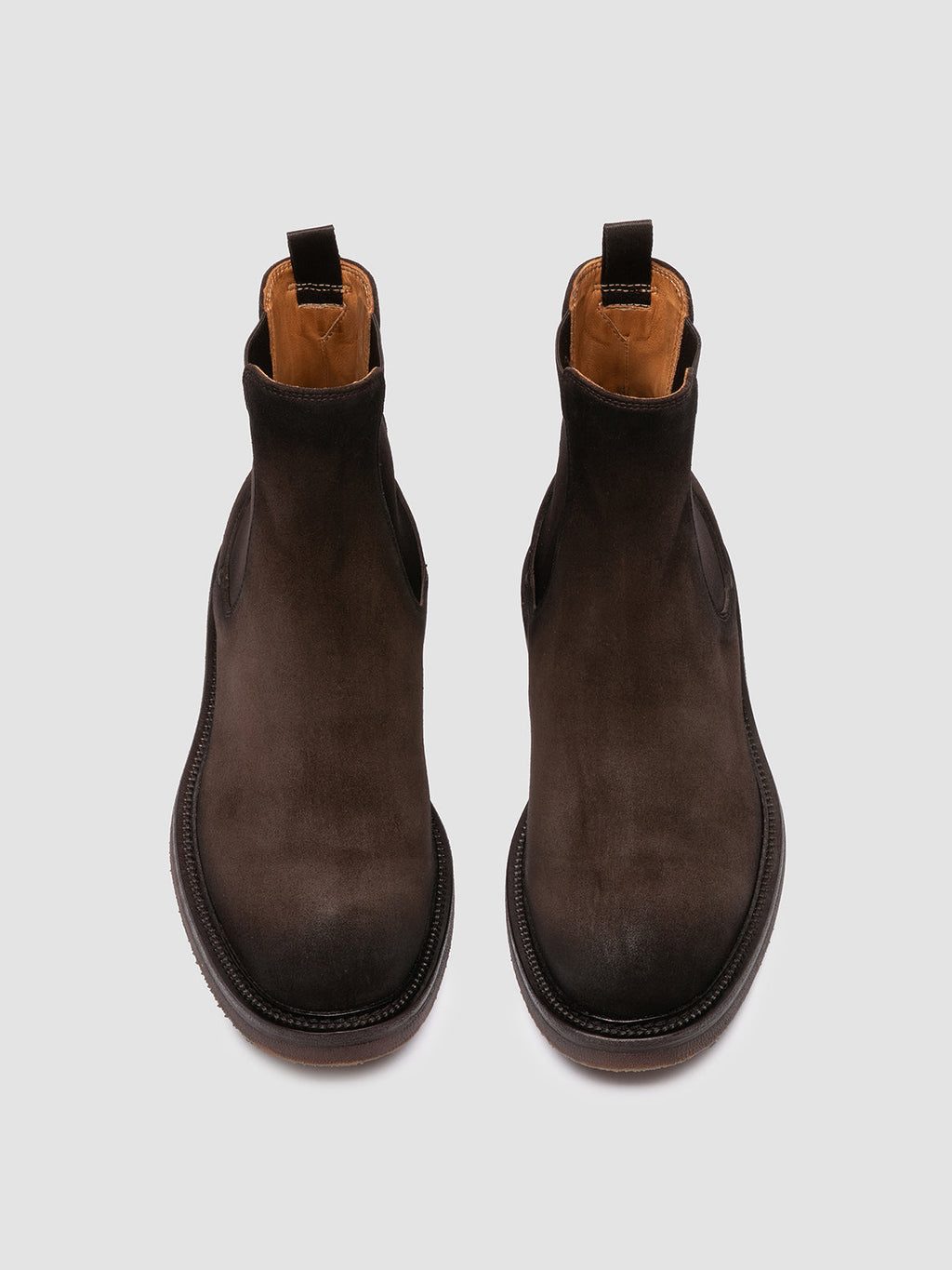 HOPKINS FLEXI 204 - Brown Suede Pull On Boots - image 2,side view