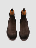 HOPKINS FLEXI 204 - Brown Suede Pull On Boots - thumb image 2,side view